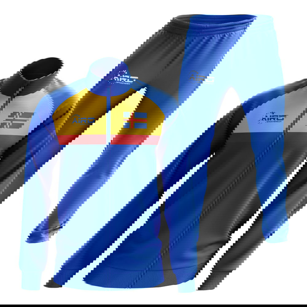 Aland Concept Football Tracksuit (Royal)