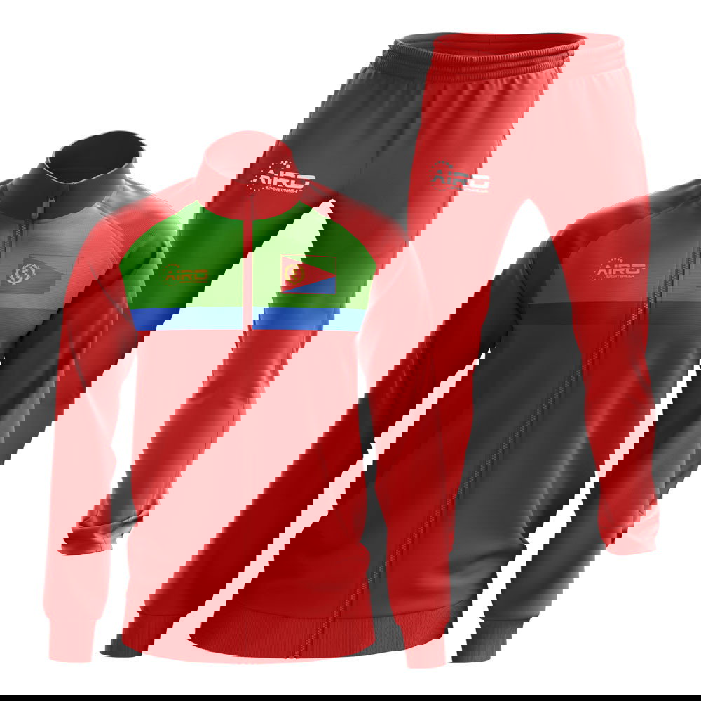 Eritrea Concept Football Tracksuit (Red)