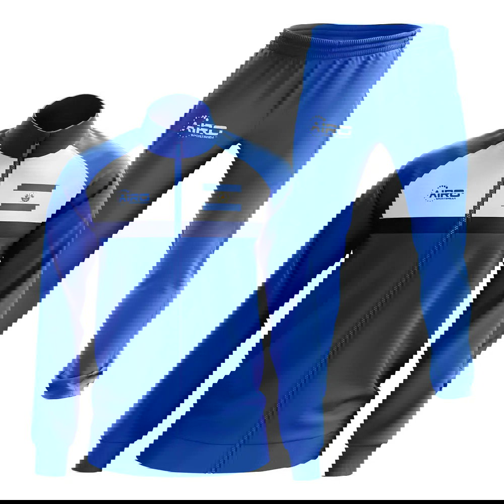 El Salvador Concept Football Tracksuit (Royal)