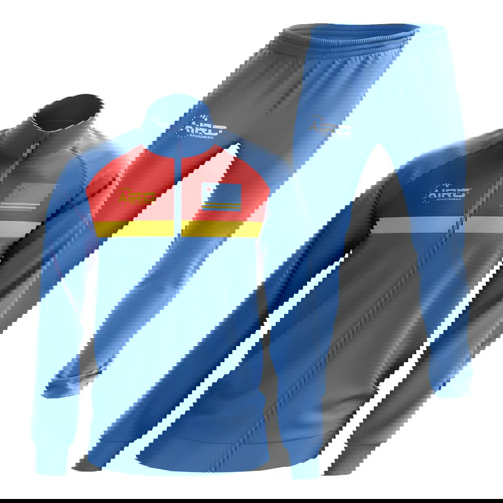 Aruba Concept Football Tracksuit (Sky)