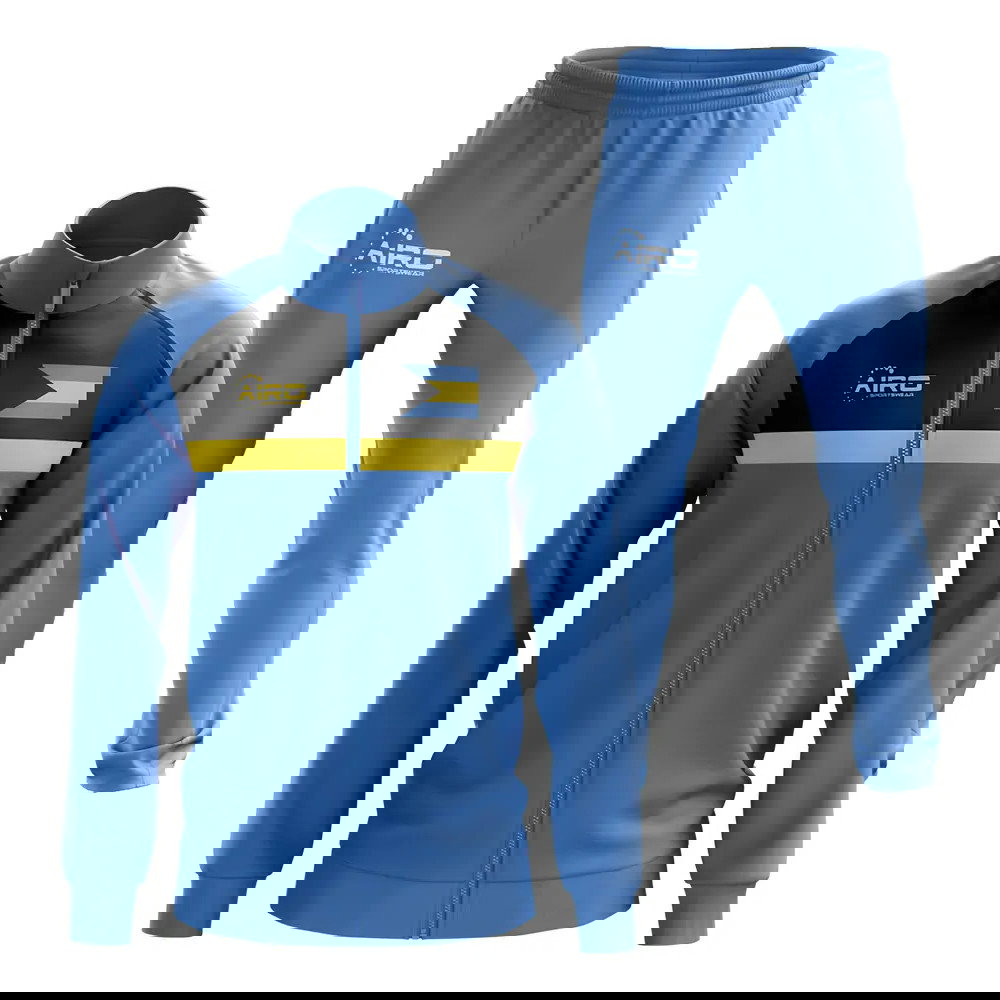 Bahamas Concept Football Tracksuit (Sky)