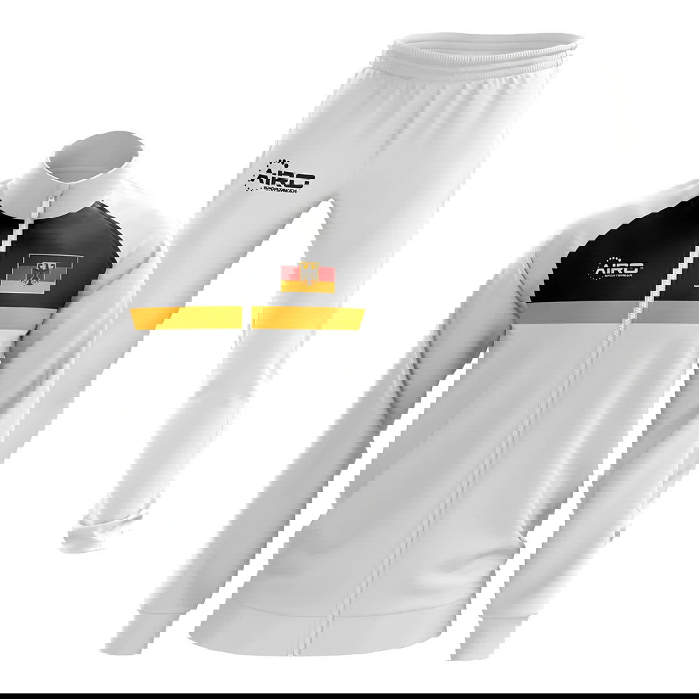 Germany Concept Football Tracksuit (White)