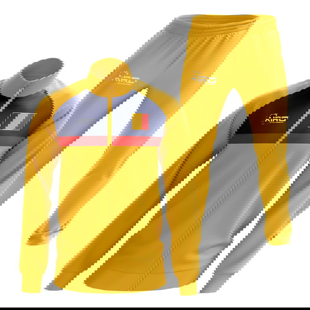 Chad Concept Football Tracksuit (Yellow)