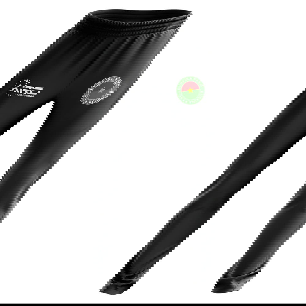 Burkina Faso Concept Football Training Pants (Black)
