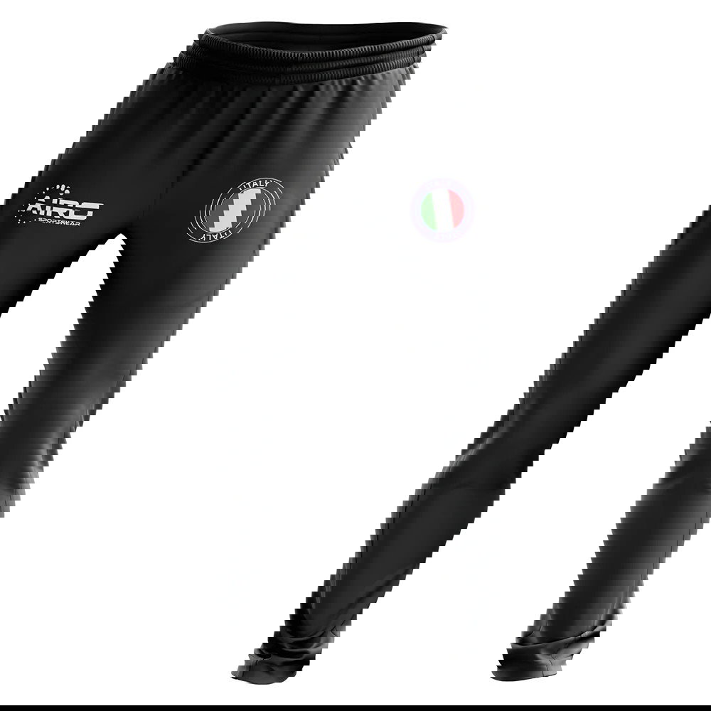 Italy Concept Football Training Pants (Black)