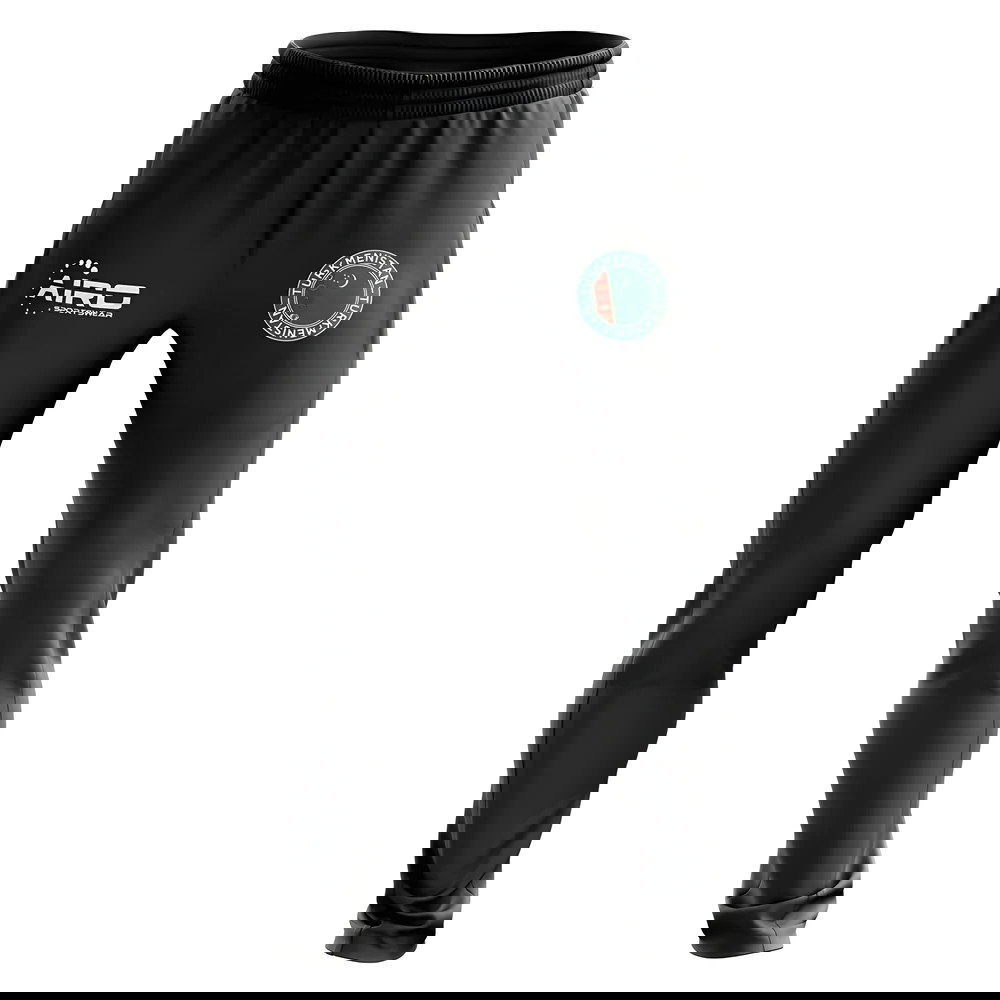 Turkmenistan Concept Football Training Pants (Black)