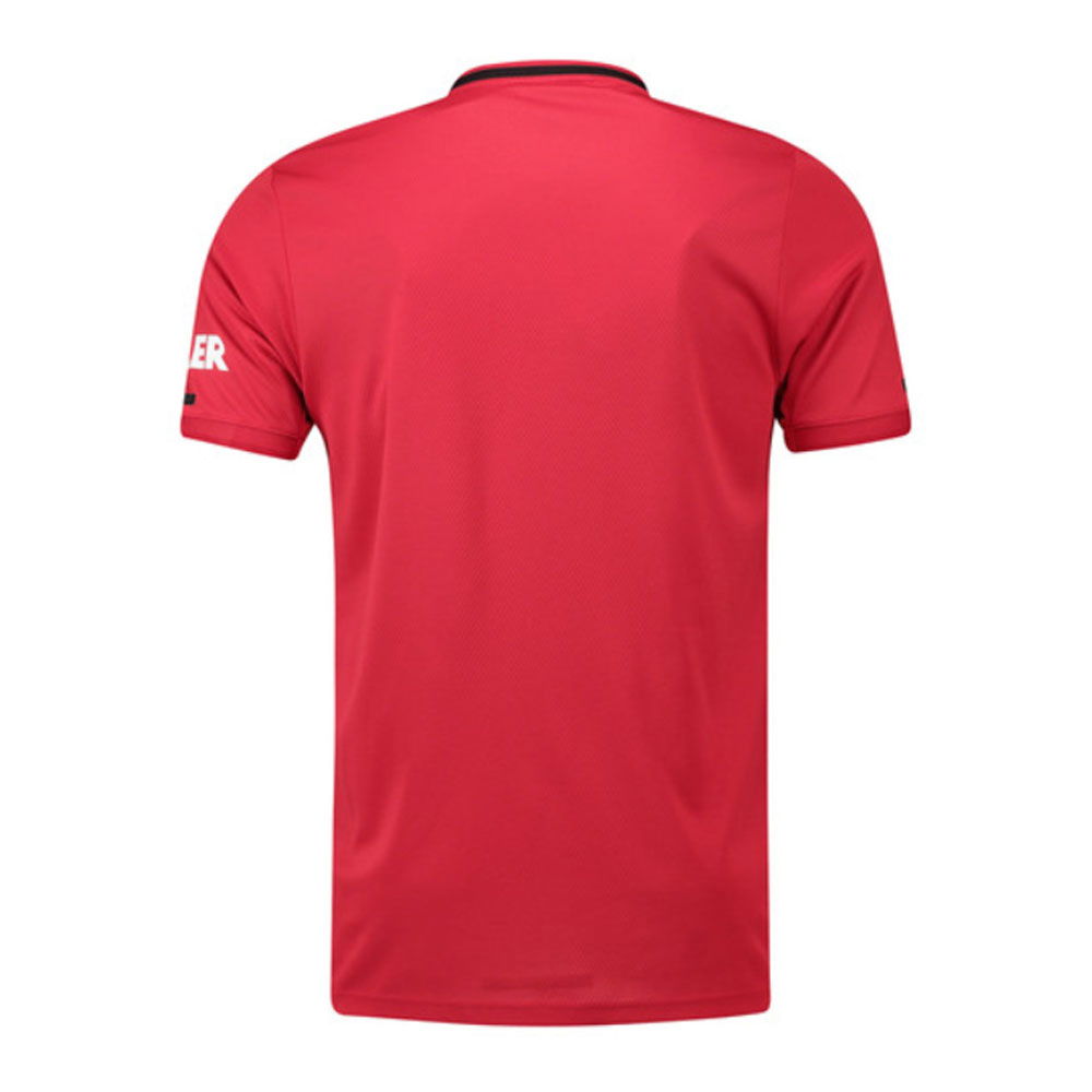 2019-2020 Man Utd Adidas Home Football Shirt (B Fernandes 18)