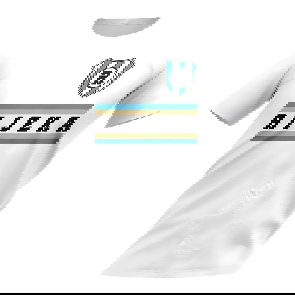 Hnk Rijeka Core Football Club T-Shirt (White)