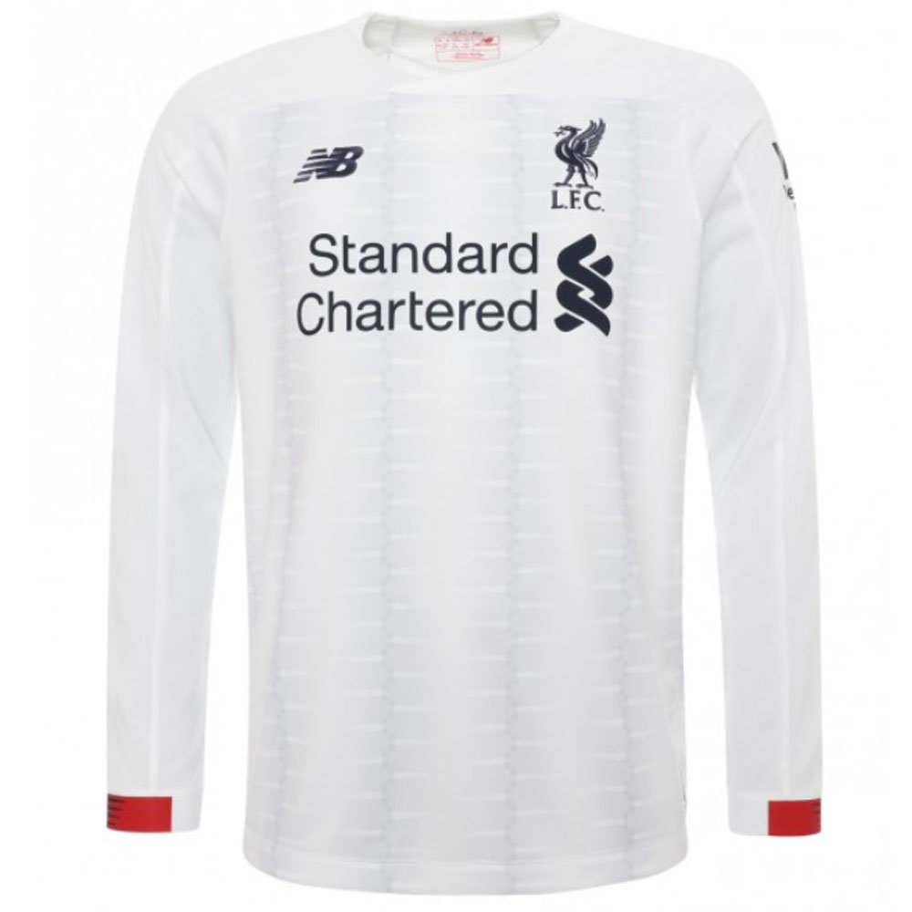 2019-2020 Liverpool Long Sleeve Away Shirt (Kids) (Your Name)
