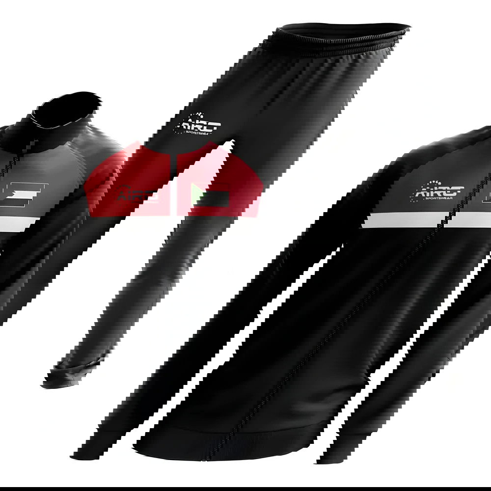 Sudan Concept Football Tracksuit (Black)