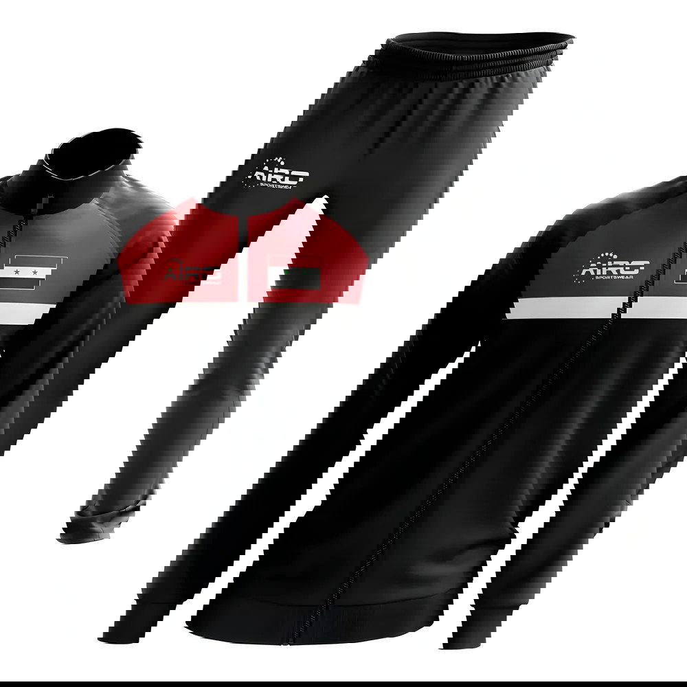 Syria Concept Football Tracksuit (Black)