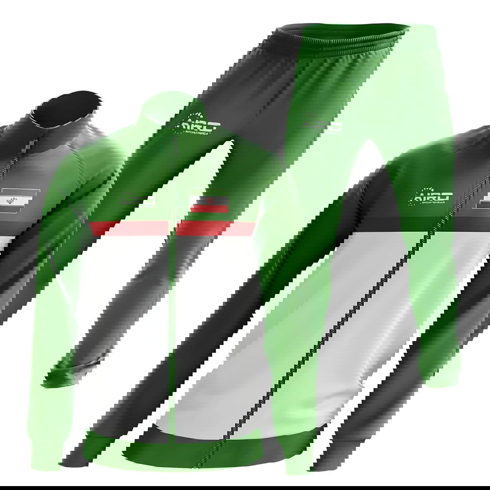 Iran Concept Football Tracksuit (Green)