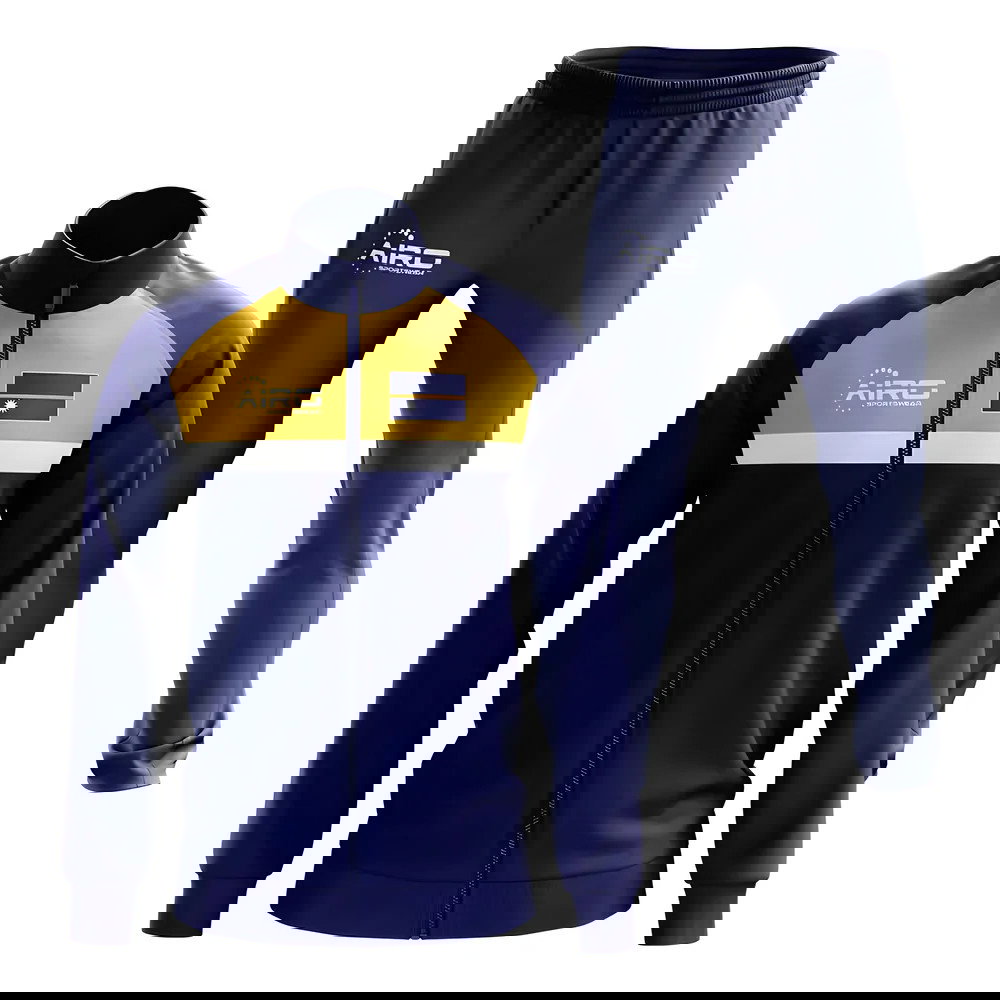 Nauru Concept Football Tracksuit (Navy)