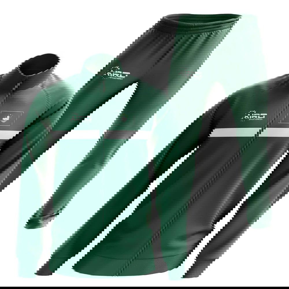 Macau Concept Football Tracksuit (Green)