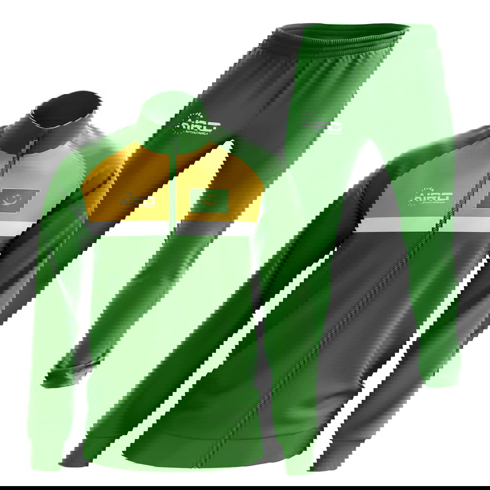 Mauritiana Concept Football Tracksuit (Green)