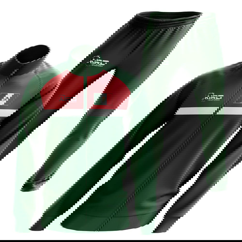 Mexico Concept Football Tracksuit (Green)