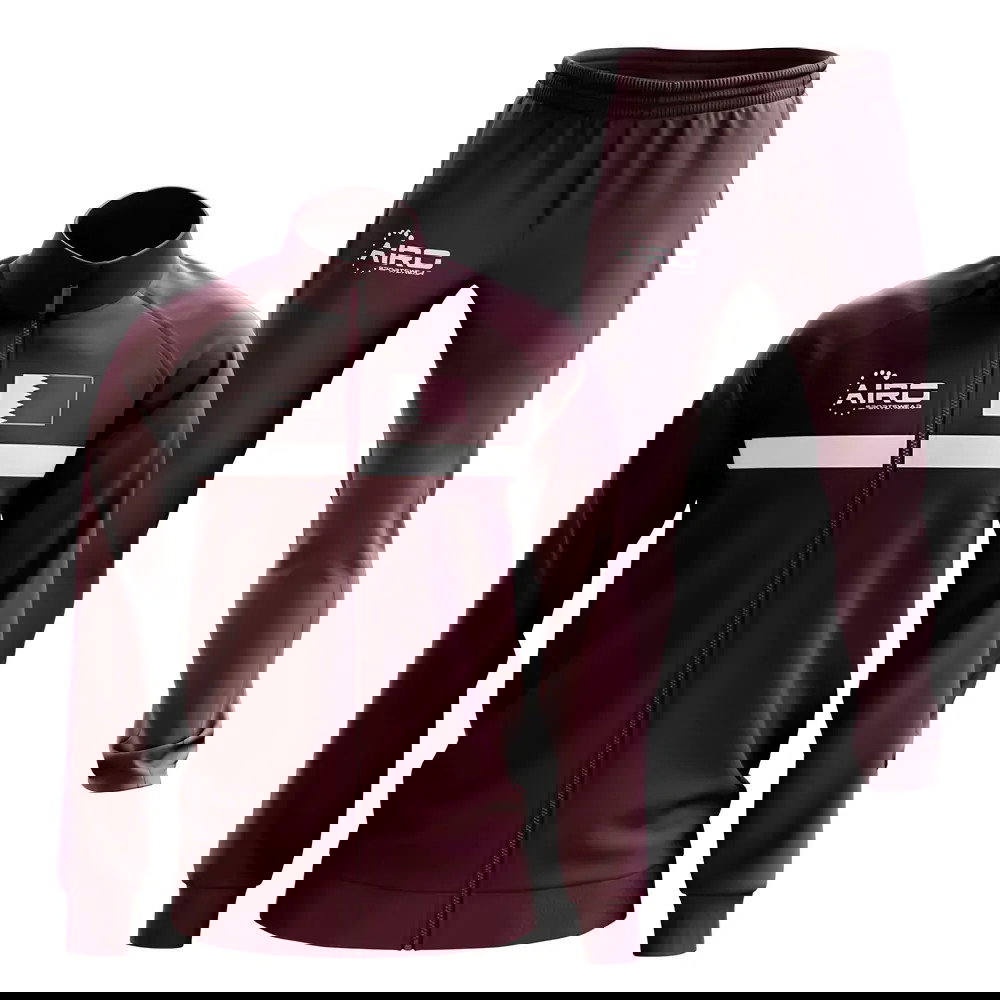 Qatar Concept Football Tracksuit (Maroon)