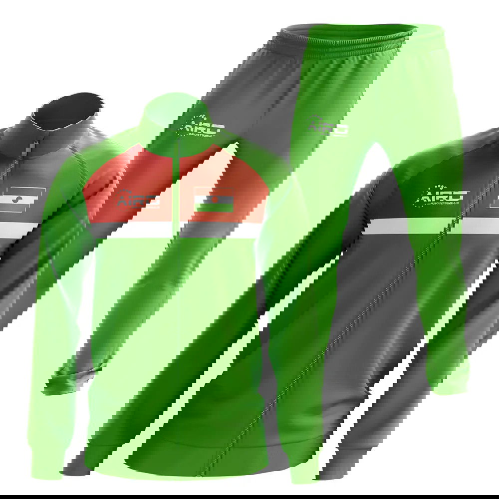 Niger Concept Football Tracksuit (Green)