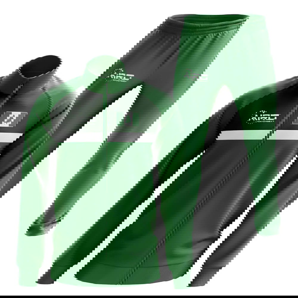 Norfolk Islands Concept Football Tracksuit (Green)
