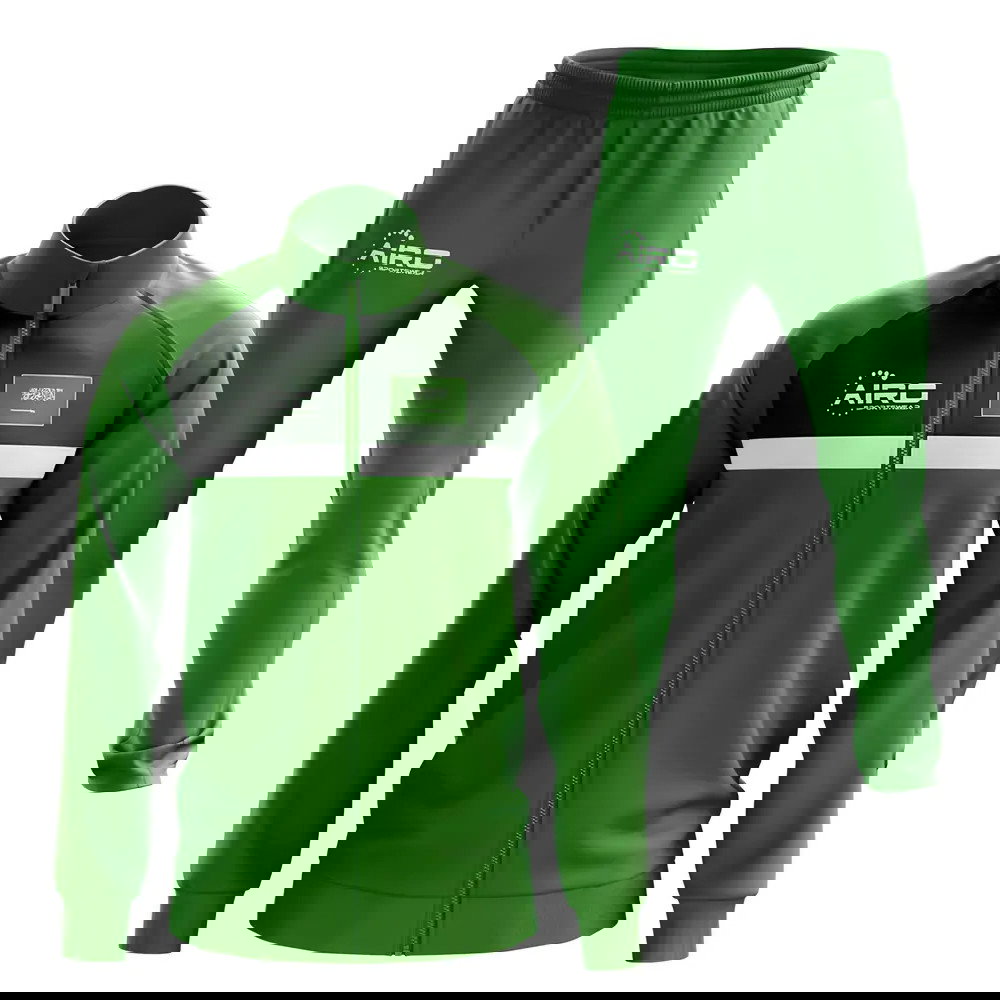 Saudi Arabia Concept Football Tracksuit (Green)