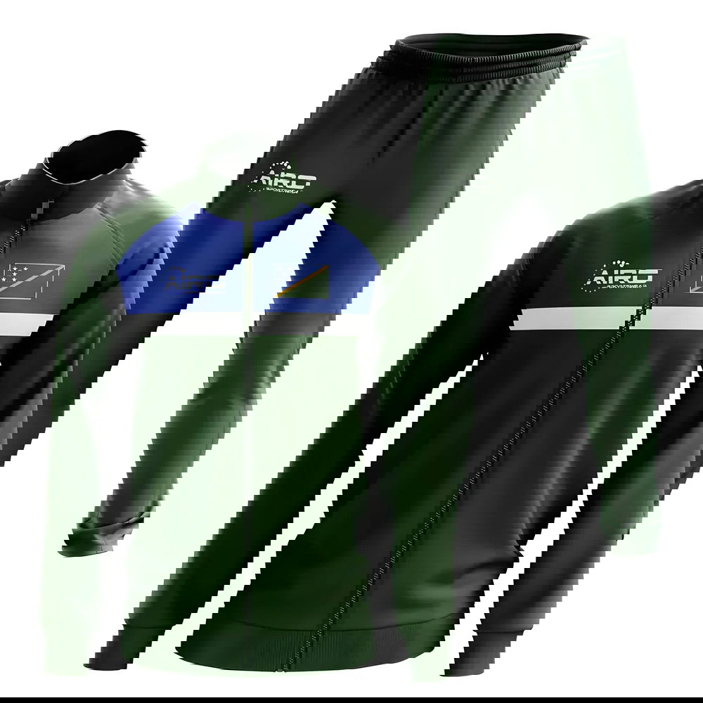 Solomon Islands Concept Football Tracksuit (Green)