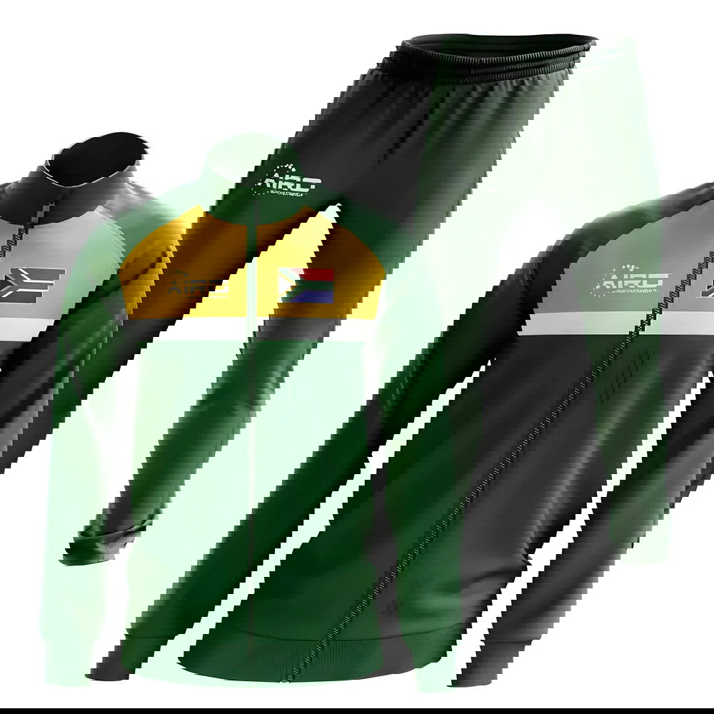 South Africa Concept Football Tracksuit (Green)