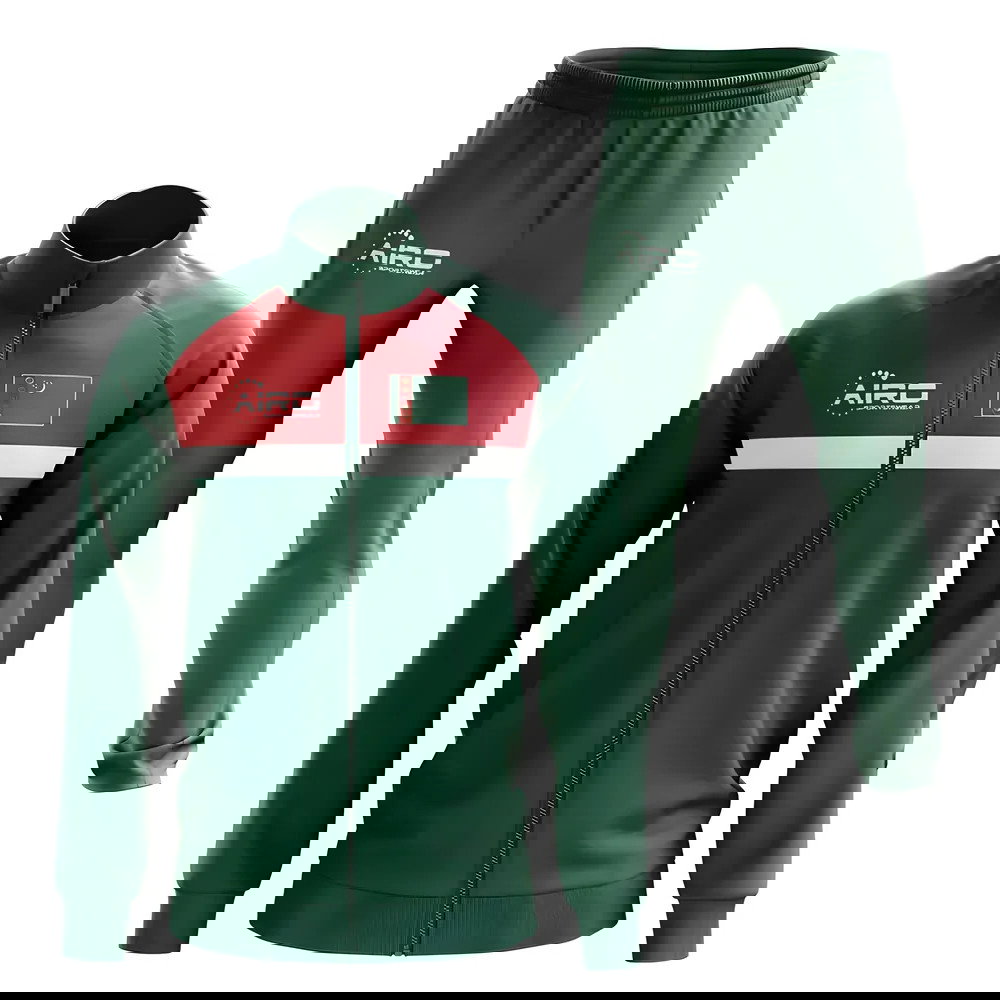 Turkmenistan Concept Football Tracksuit (Green)