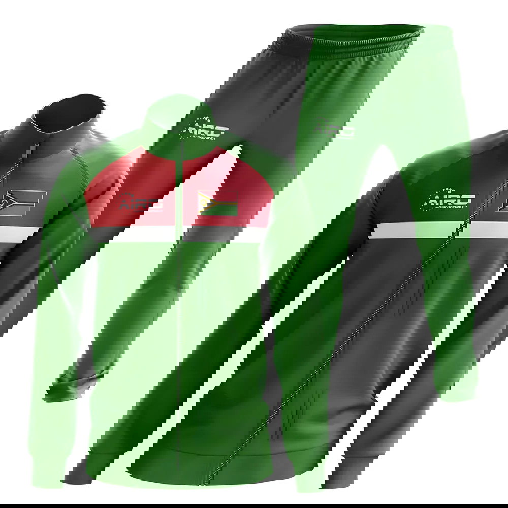 Vanuatu Concept Football Tracksuit (Green)