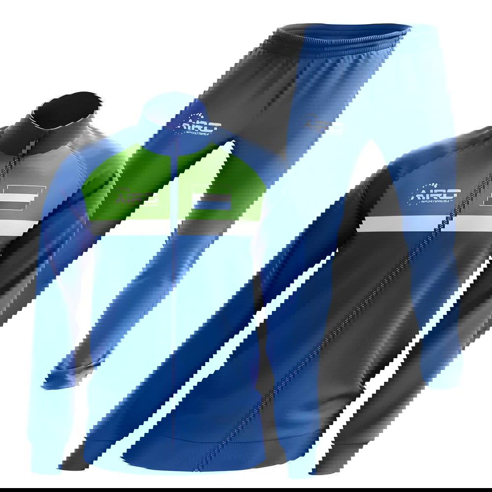 Sierra Leone Concept Football Tracksuit (Blue)