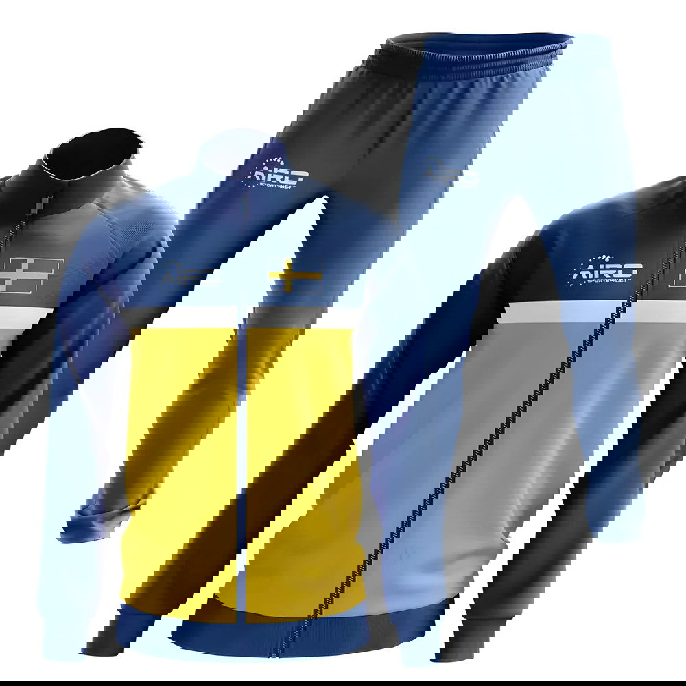 Sweden Concept Football Tracksuit (Blue)