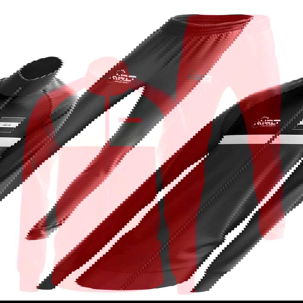 Iraq Concept Football Tracksuit (Red)