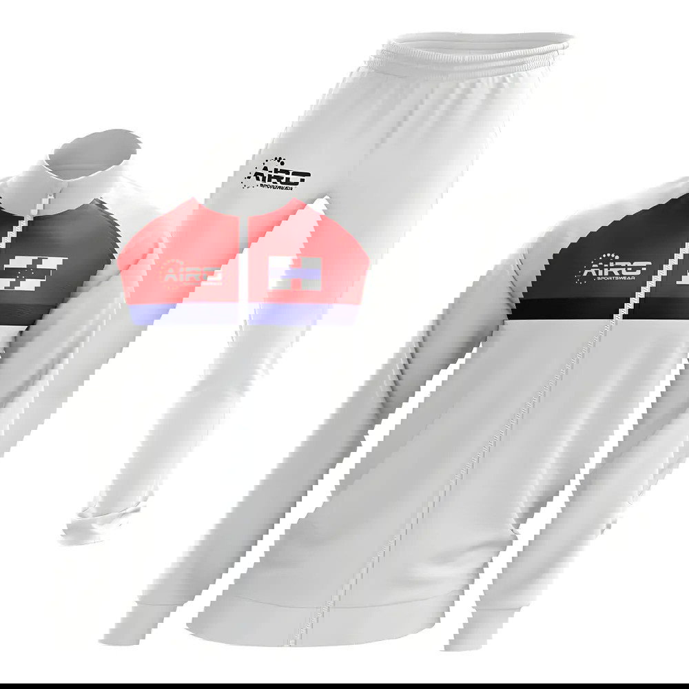 Netherlands Antilles Concept Football Tracksuit (White)