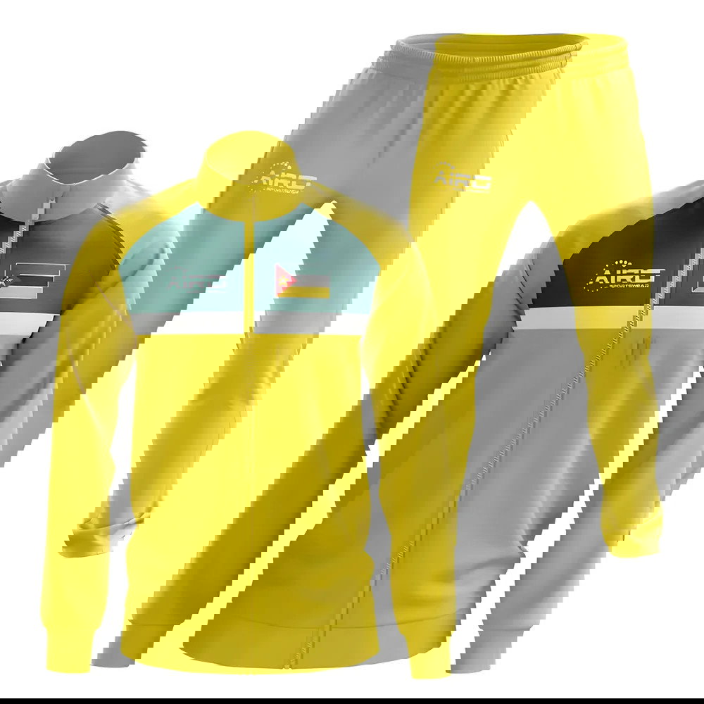 Mozambique Concept Football Tracksuit (Yellow)