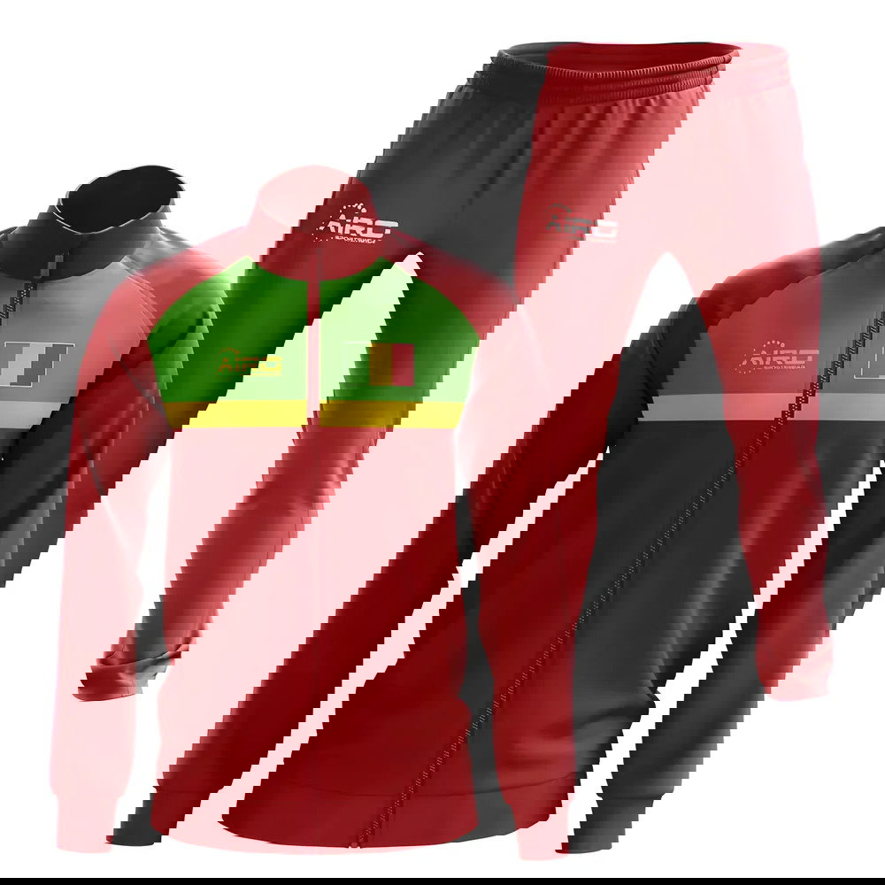 Mali Concept Football Tracksuit (Red)