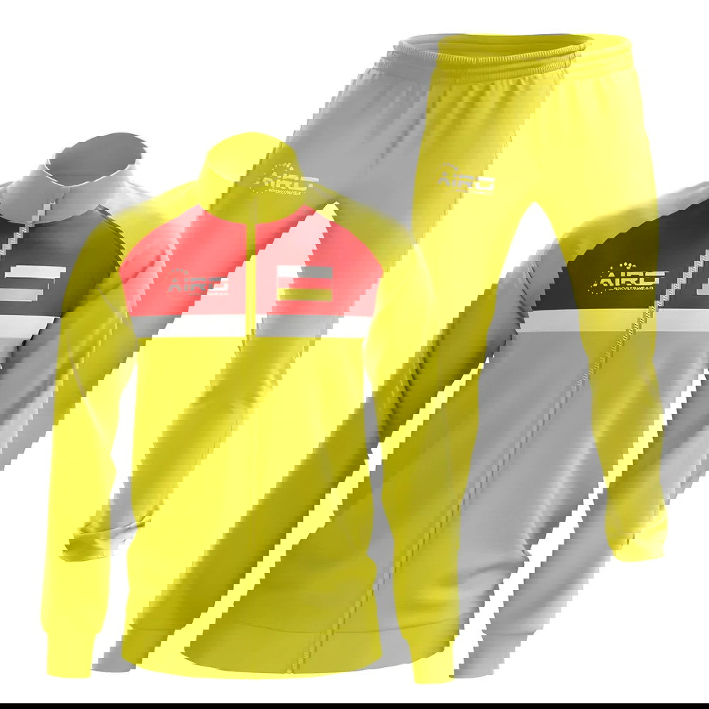 South Ossetia Concept Football Tracksuit (Yellow)