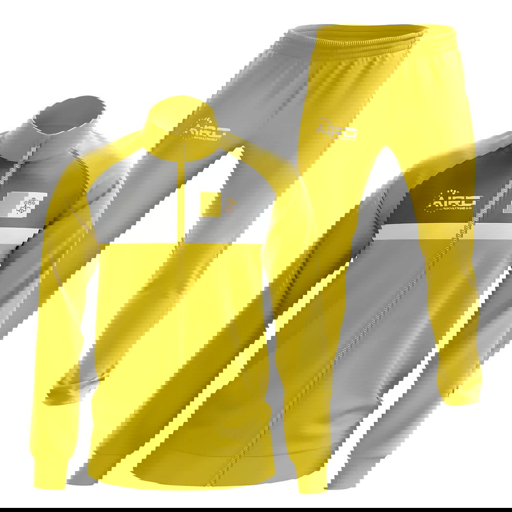 Vatican Concept Football Tracksuit (Yellow)