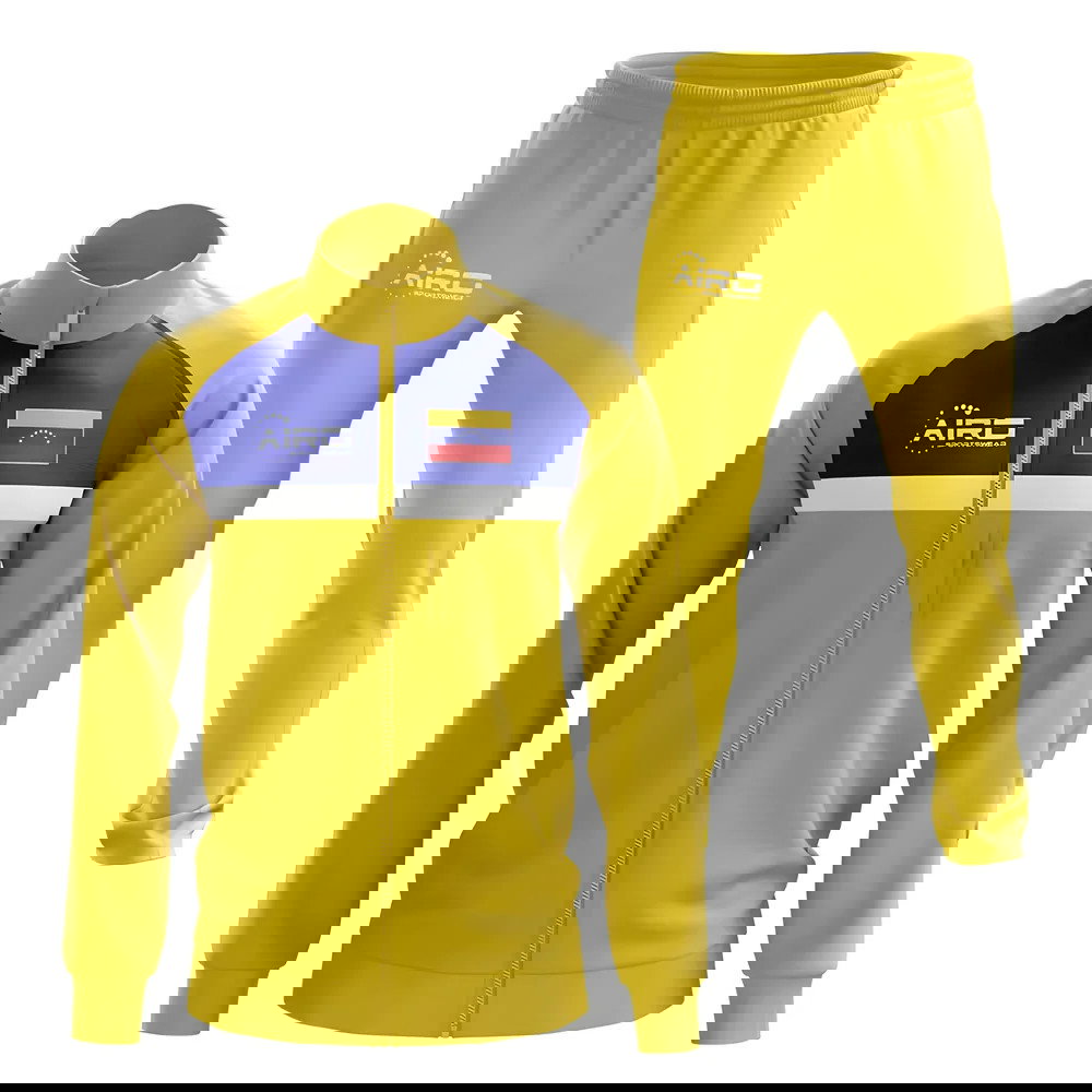 Venezuela Concept Football Tracksuit (Yellow)