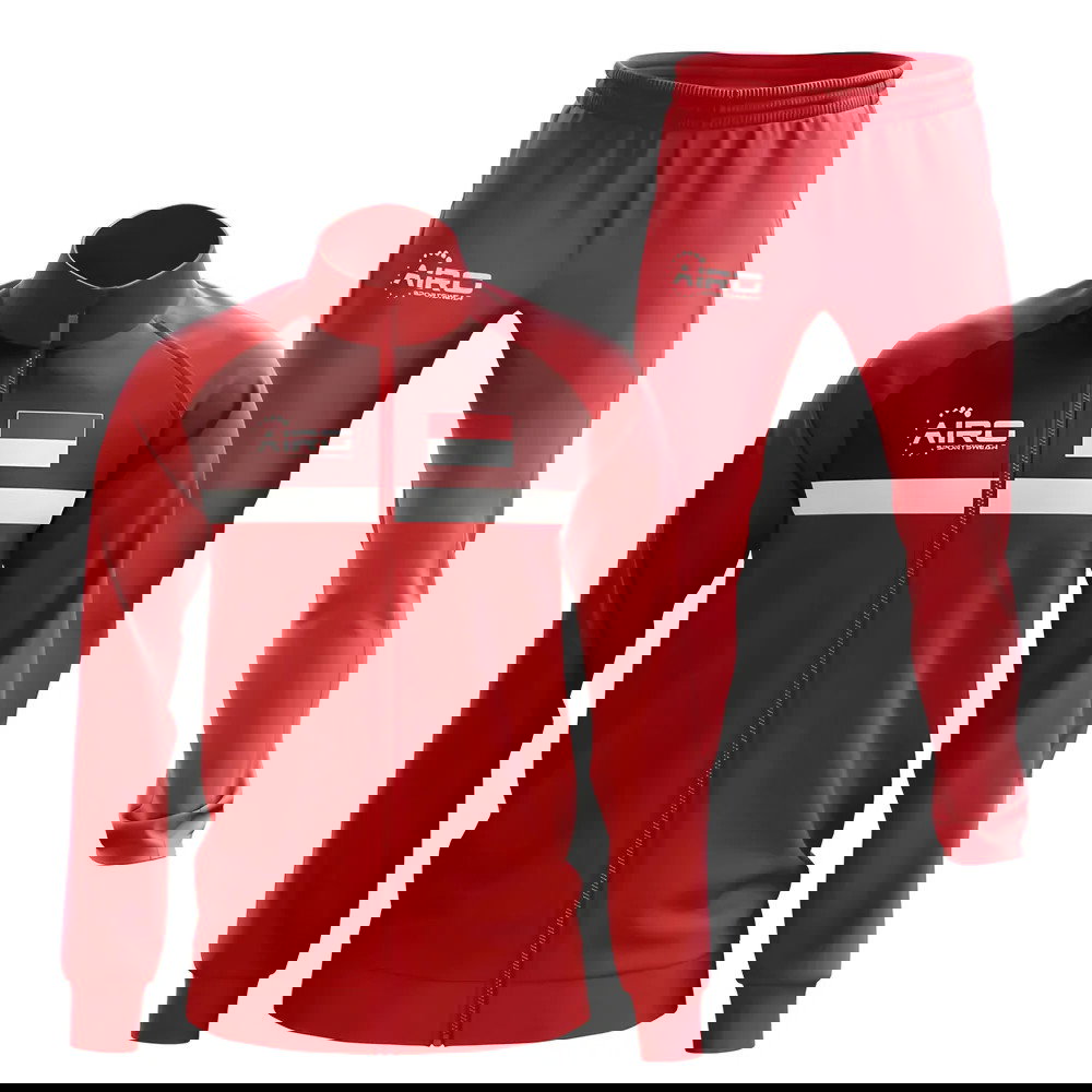 Monaco Concept Football Tracksuit (Red)