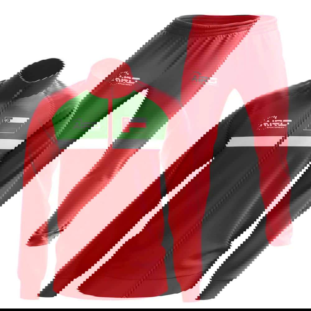 Oman Concept Football Tracksuit (Red)