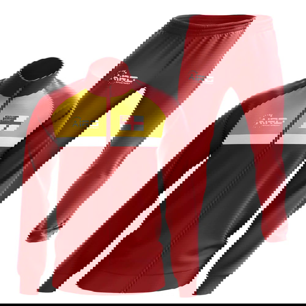 Sark Concept Football Tracksuit (Red)