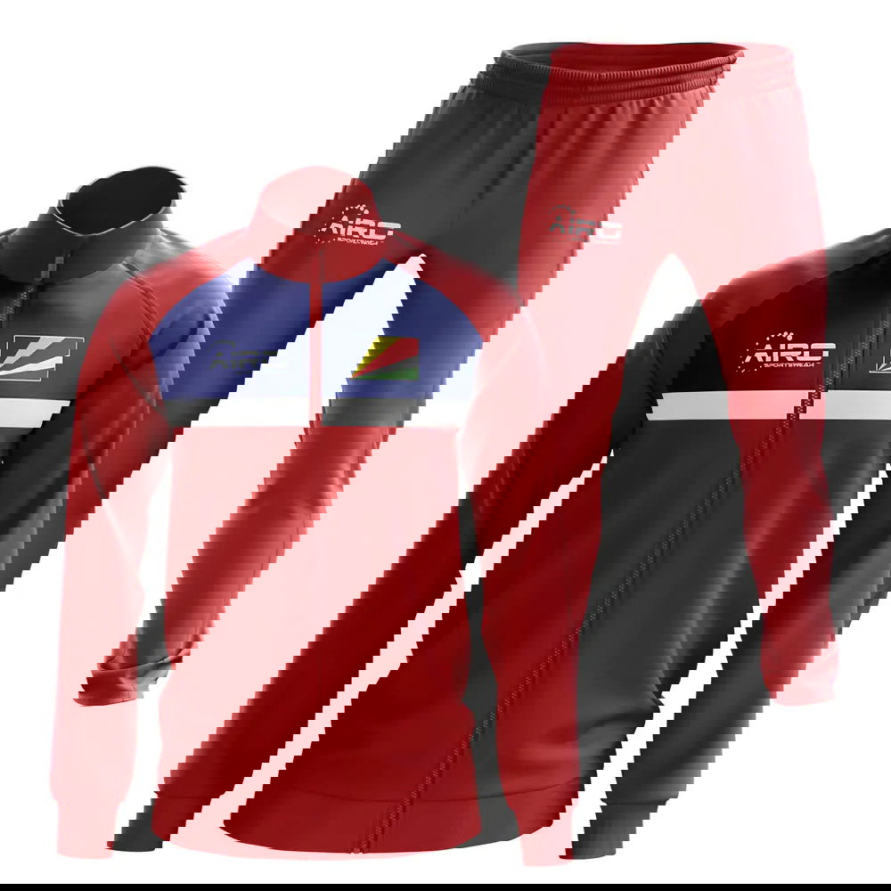 Seychelles Concept Football Tracksuit (Red)