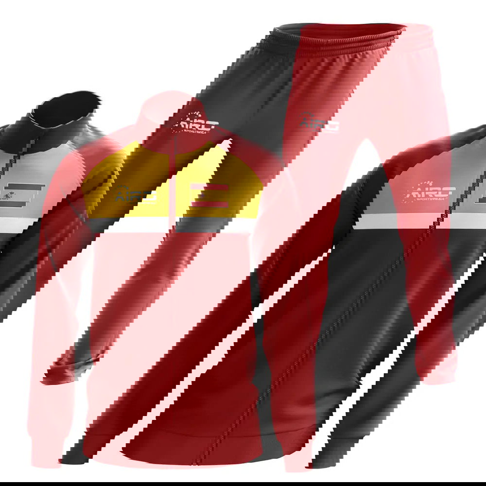 Spain Concept Football Tracksuit (Red)