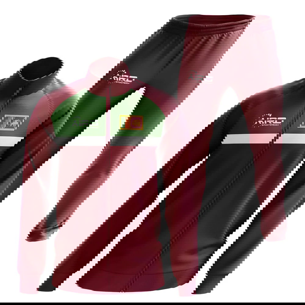 Sri Lanka Concept Football Tracksuit (Red)