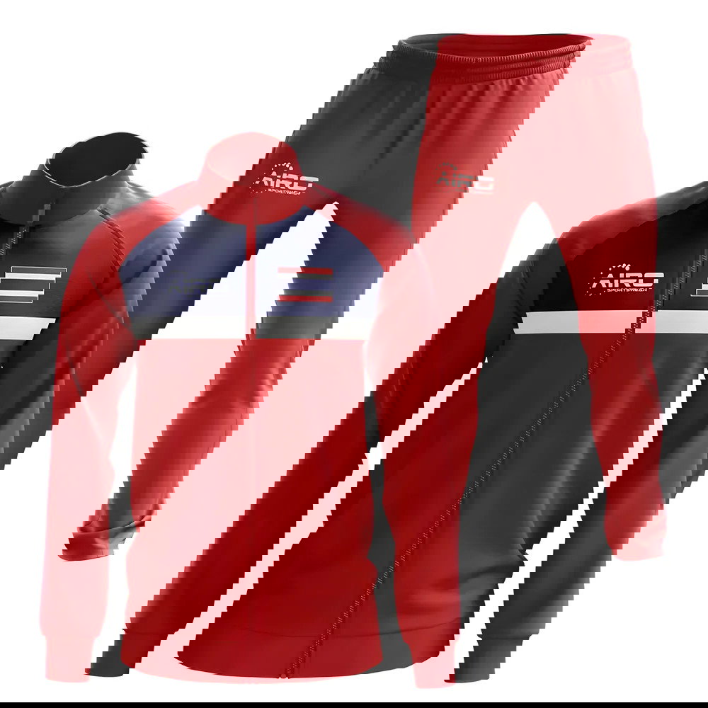 Thailand Concept Football Tracksuit (Red)