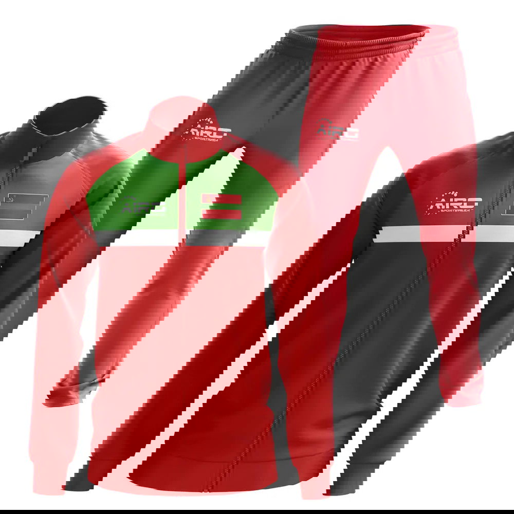 Trasnistria Concept Football Tracksuit (Red)