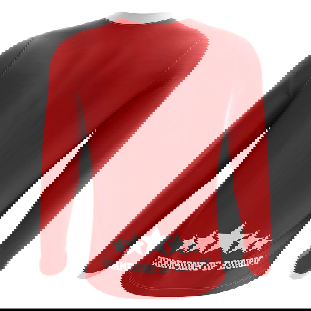 2025-2026 Liverpool 6 Time Champions Concept Football Shirt - Kids (Long Sleeve)