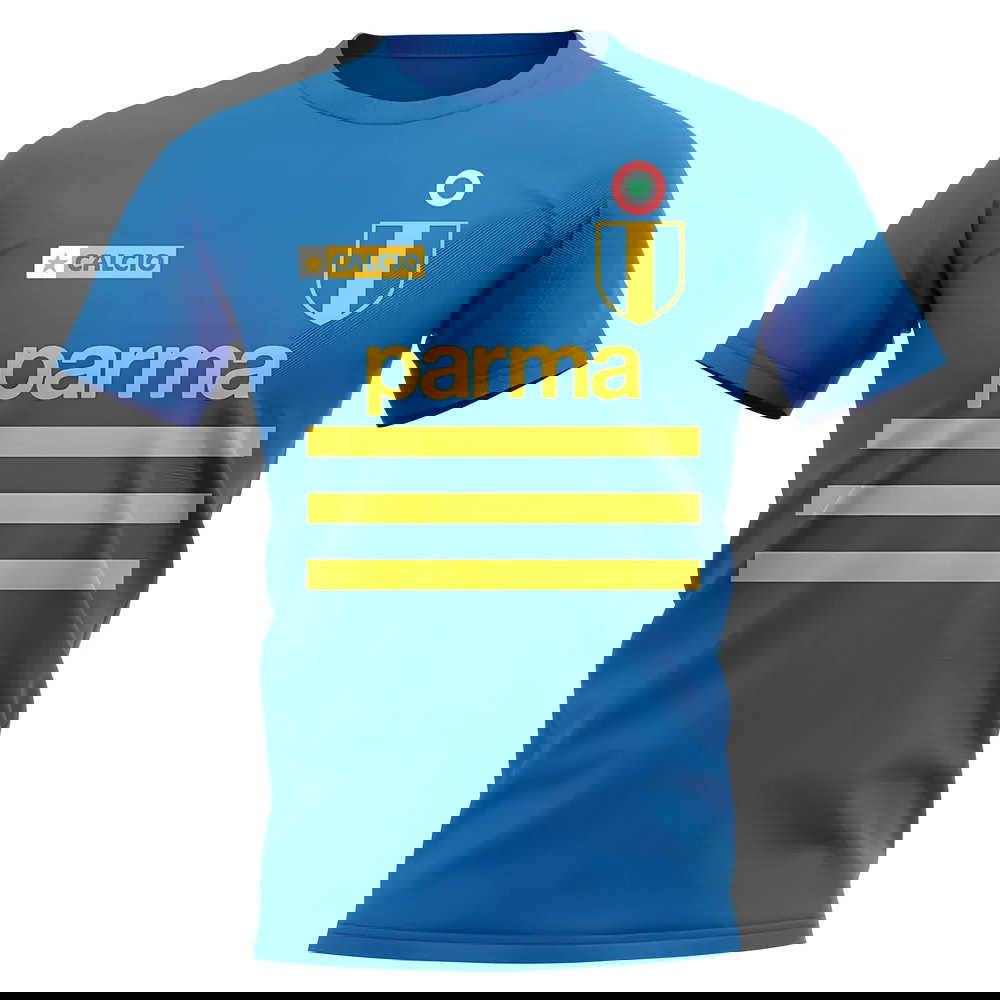 Parma Vintage Football T-Shirt (Blue)