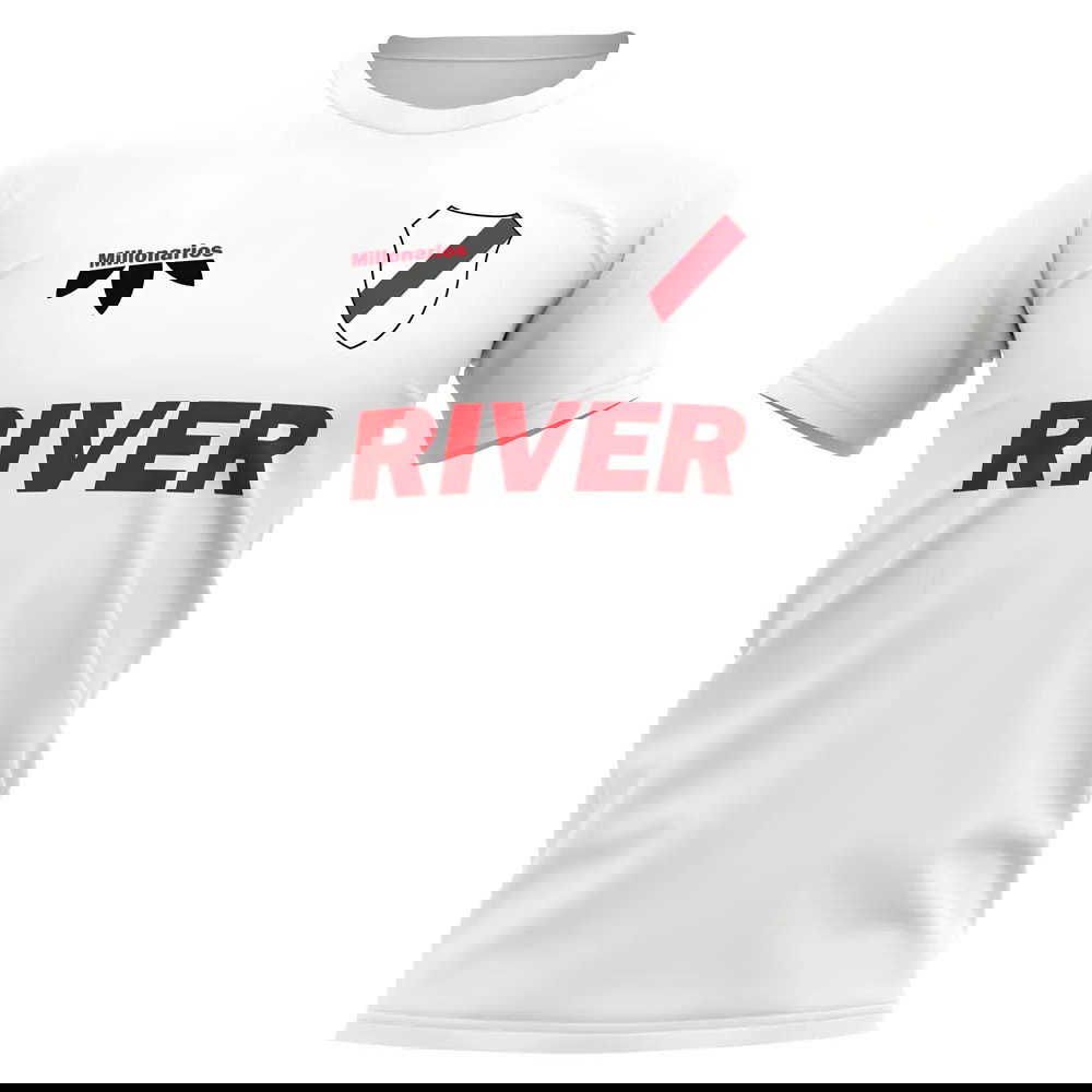 River Plate Vintage Football T-Shirt (White)