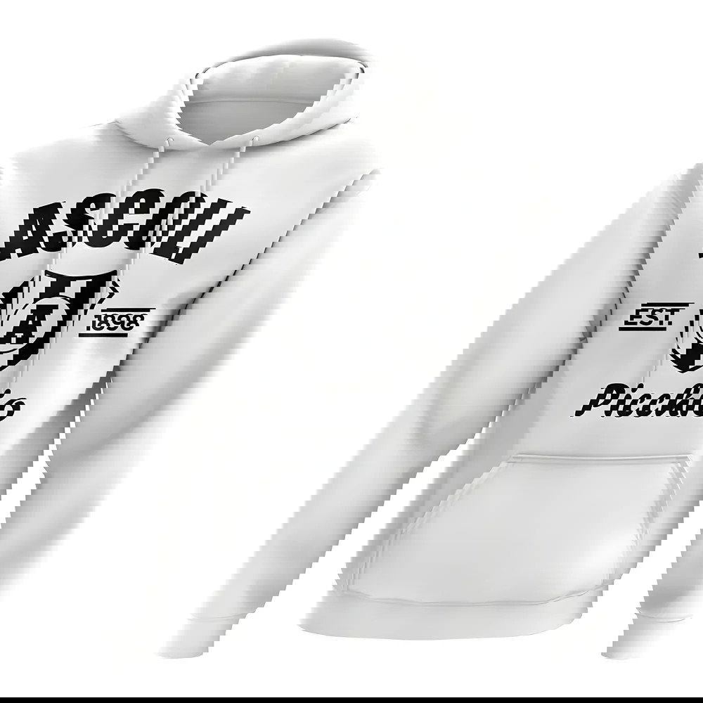 Ascoli Established Football Hoody (White)