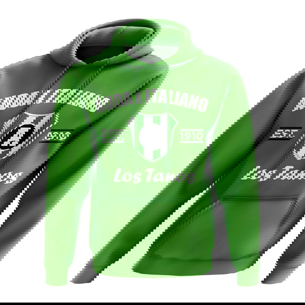 Audax Italiano Established Football Hoody (Green)
